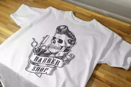 vectores plantilas PROFESIONES,BARBERO,